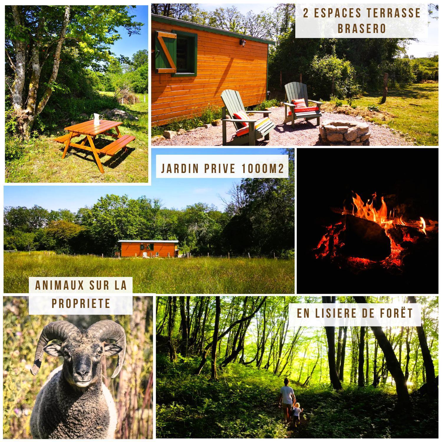 Roulotte & Foret - Evasion Boheme En Bourgogne Antully Екстер'єр фото