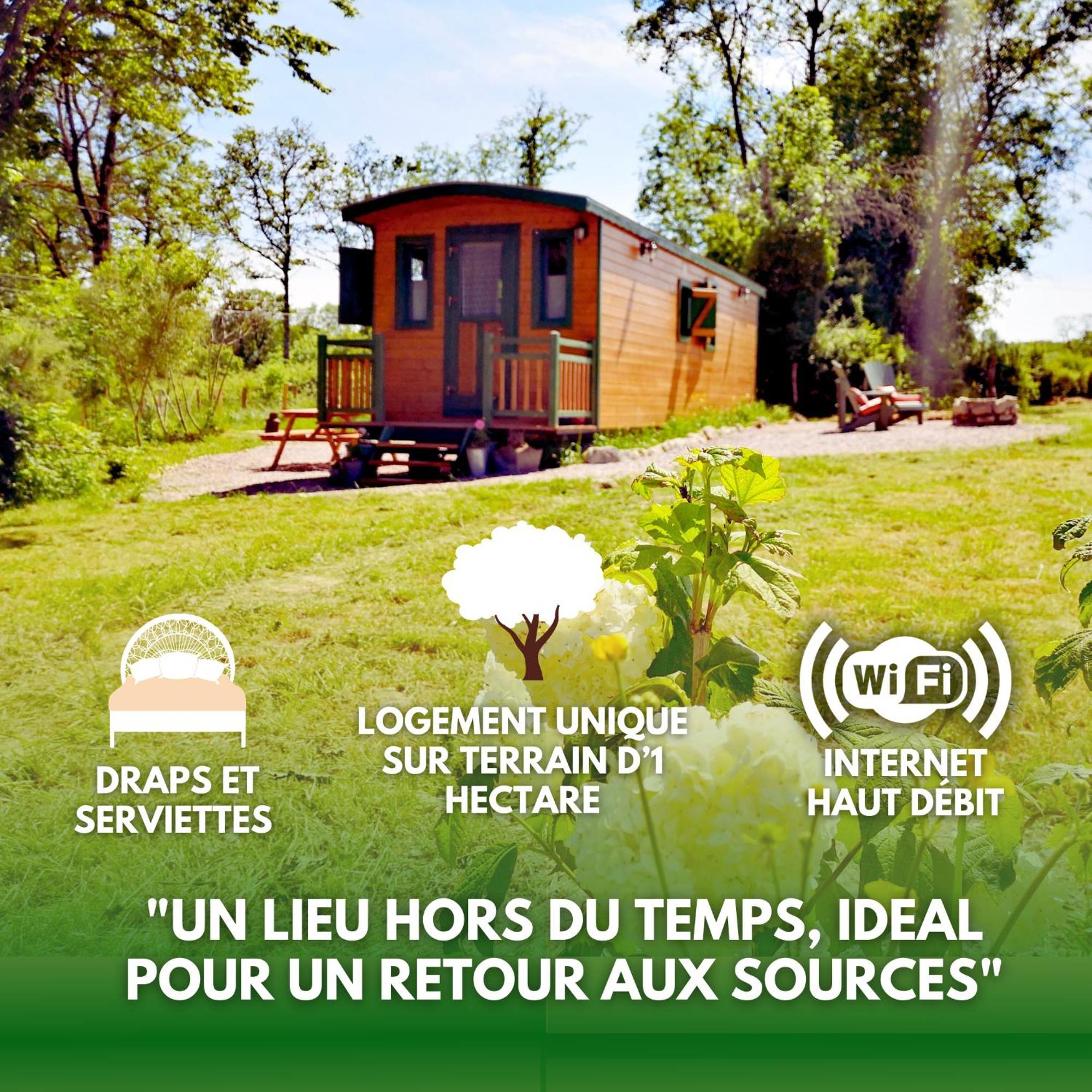 Roulotte & Foret - Evasion Boheme En Bourgogne Antully Екстер'єр фото